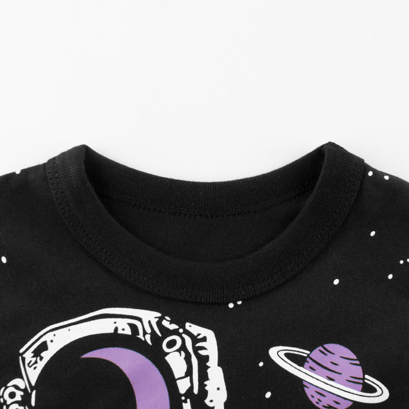Boys Long Sleeve Astronaut Tee