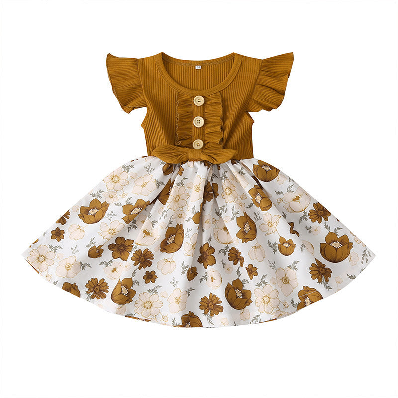 Floral Skirt Summer Dress