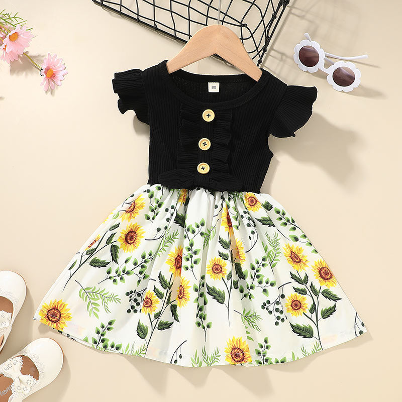 Floral Skirt Summer Dress
