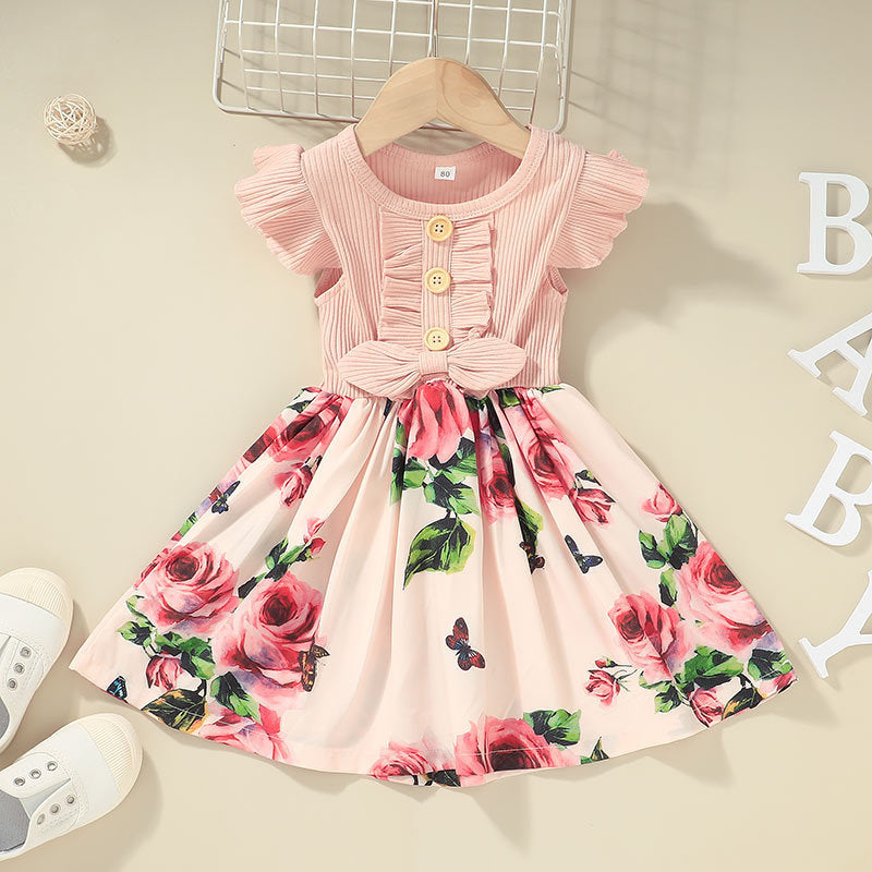 Floral Skirt Summer Dress